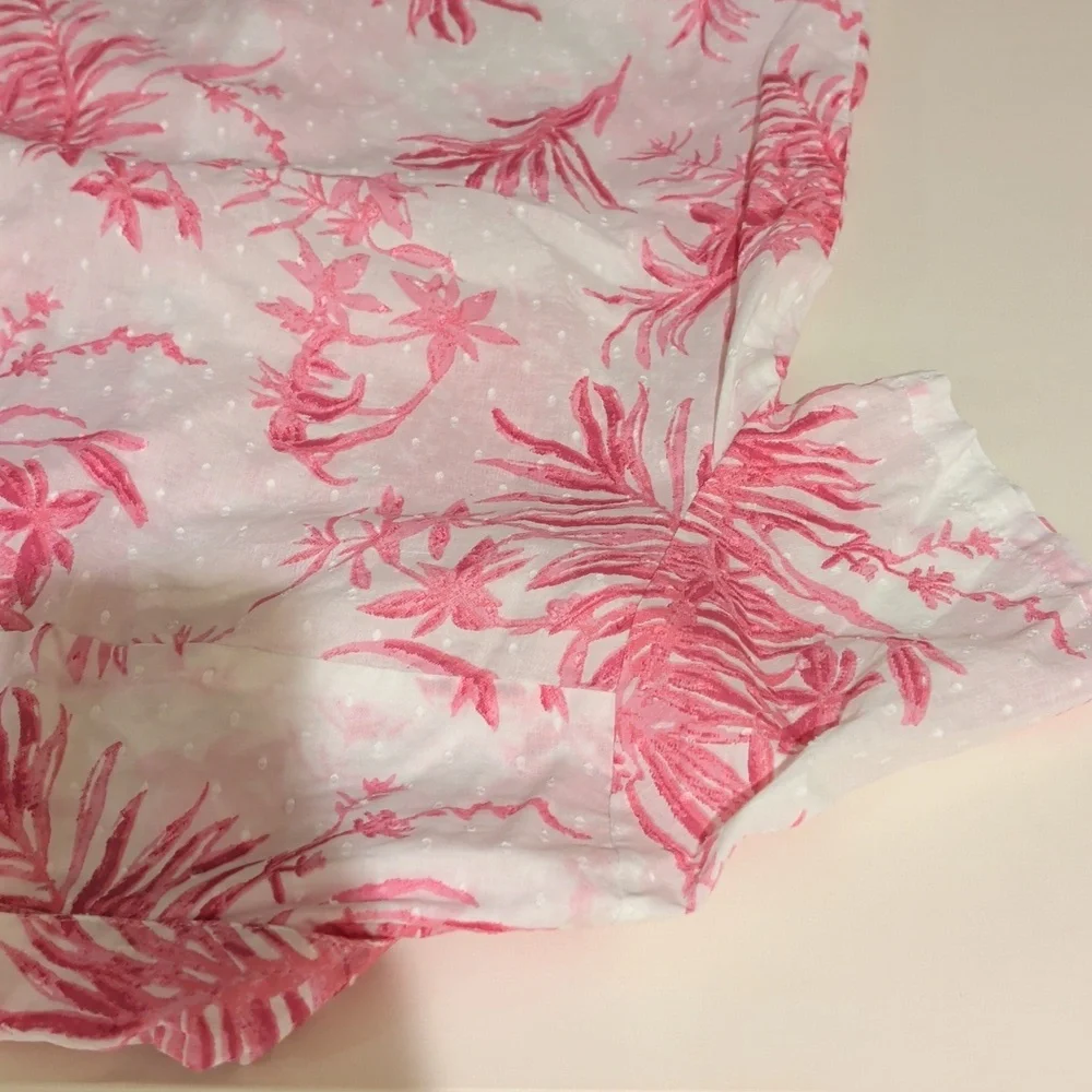 Beacon Cove 100% Cotton Pink Floral Pajamas Size M - Picture 12 of 12